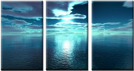Dafen Oil Painting on canvas seascape -set406
